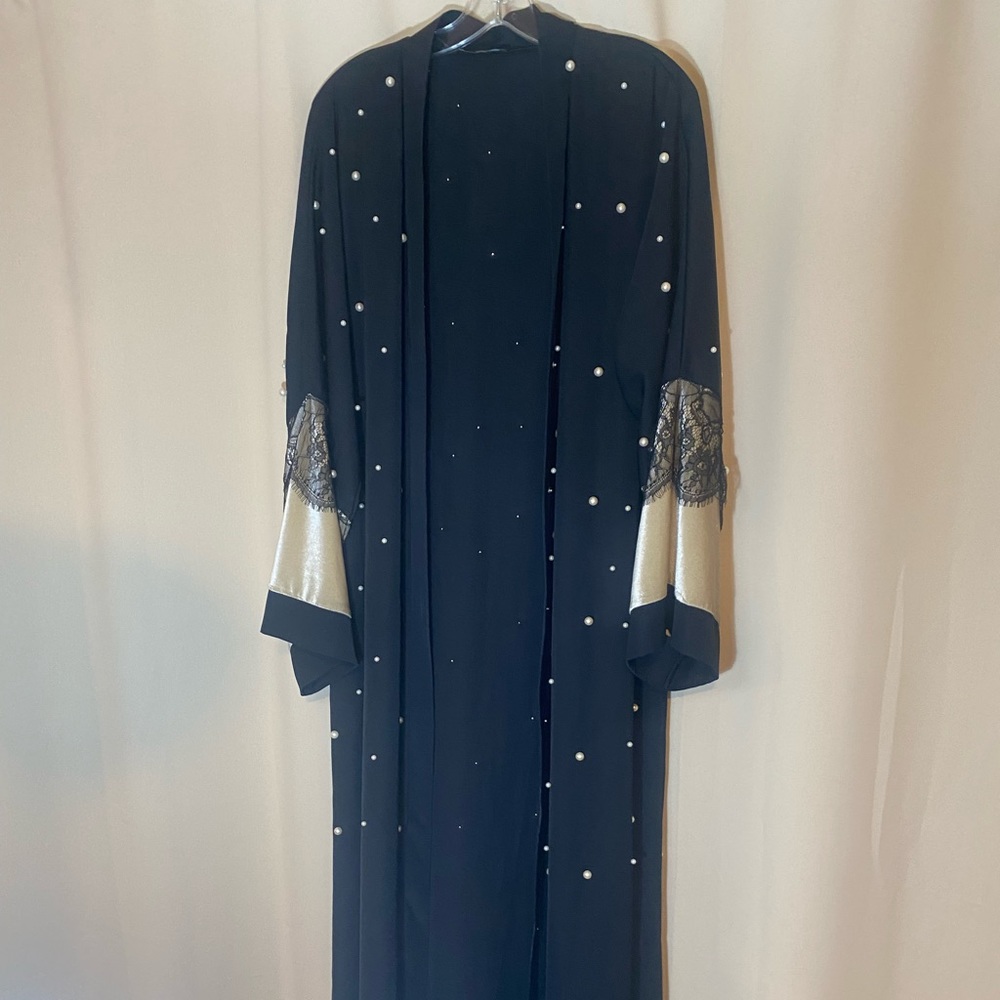 black pearl abaya eid